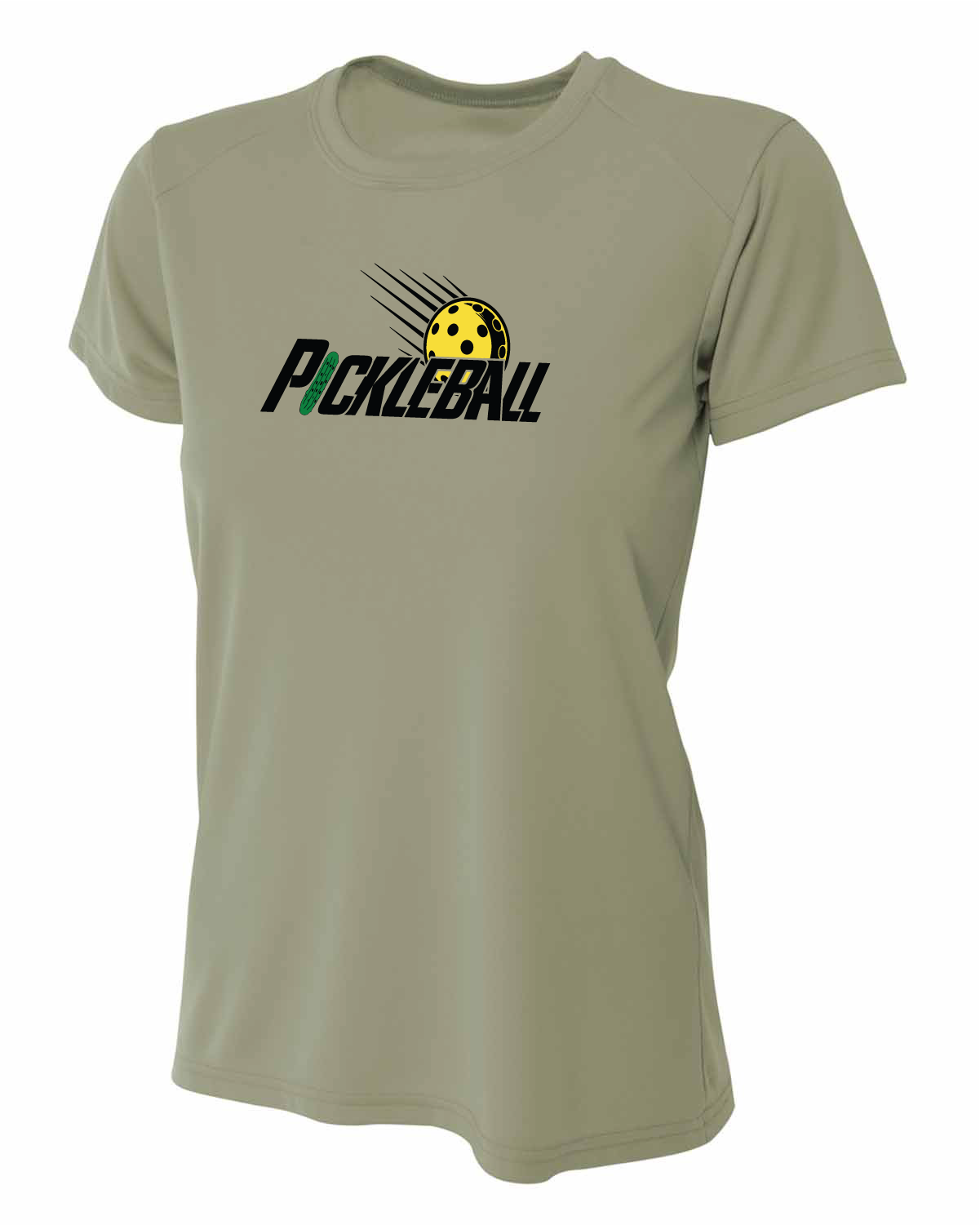 Ladies Pickleball Slant Tee