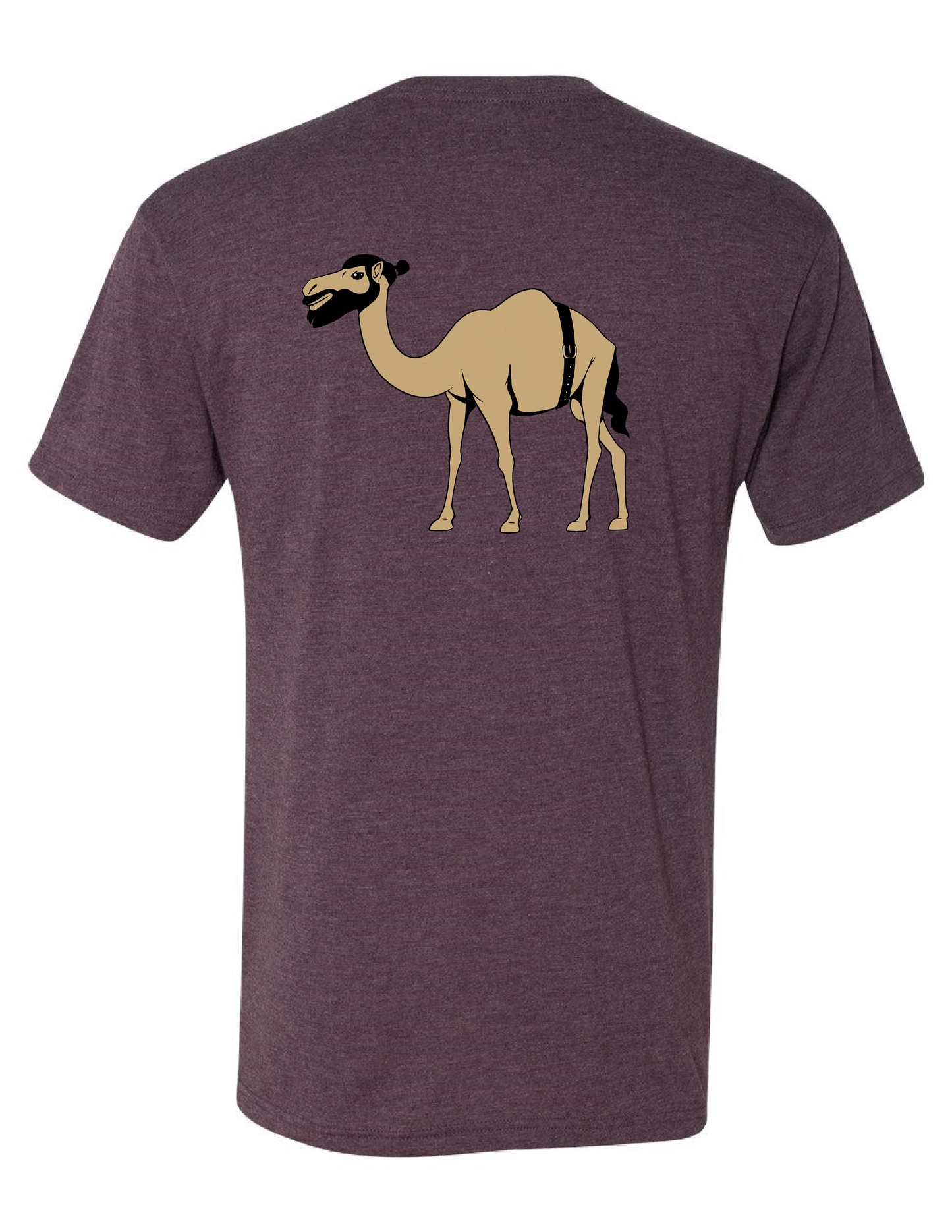 Camel print t-shirt