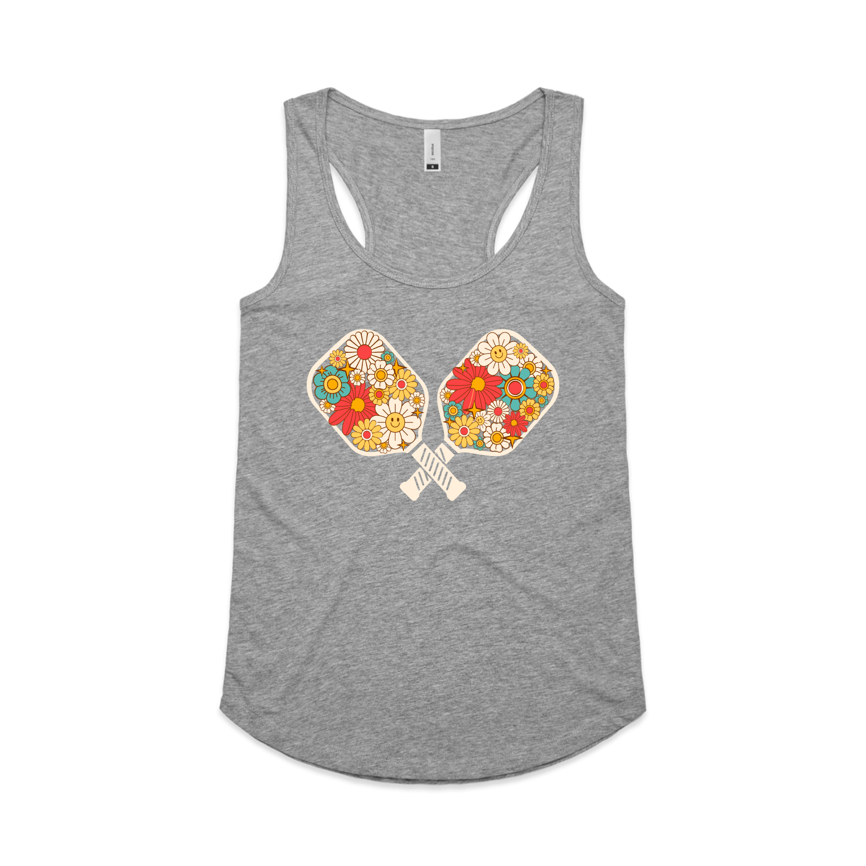 Pickle Ball Paddle Tank Top